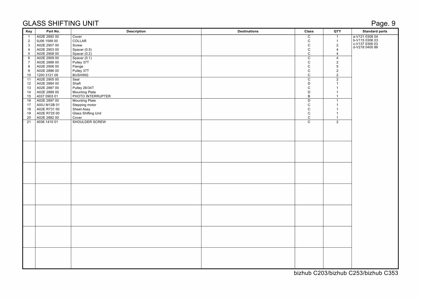 Konica-Minolta bizhub C203 C253 C353 Parts Manual-4